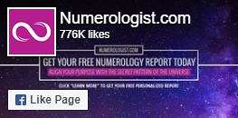 Like box for numerologist.com page on facebook