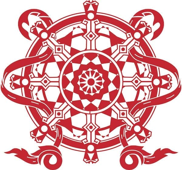 dharma wheel - karmic number