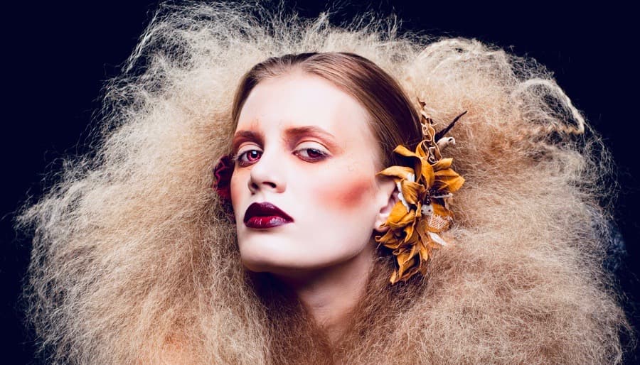 Leo Woman with Big Wild Hair