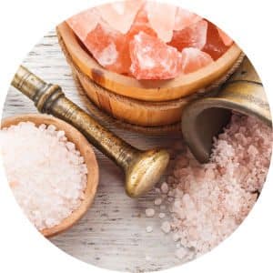 himalayan salt bath