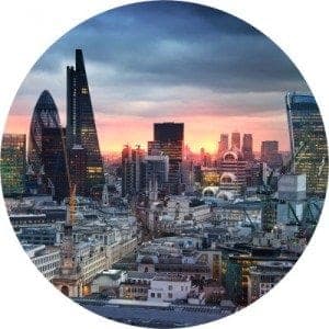 london sunset