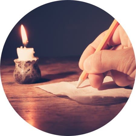 writing to spirits