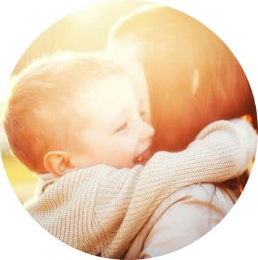 happy child chakra heart