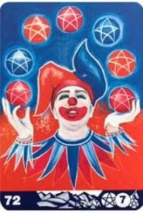 aura soma angel cards -7 of pentacles