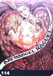archangel raguel angel aura soma card