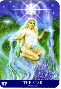aura soma oracle card - the star