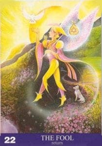 aura soma card angel card the fool