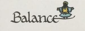 angel message find balance