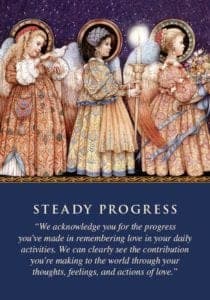 steady progress to find grounding