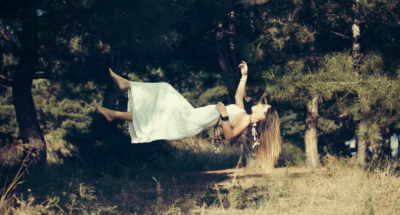 woman dreaming about change