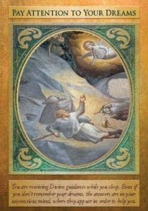 angel message manifest dreams