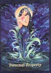 angel message personal property