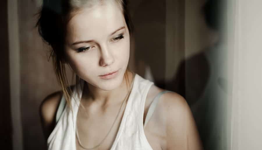 Young Woman Reflection