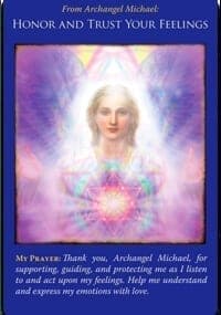 angel message honor and trust your feelings