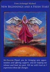 Angel messages new beginnings