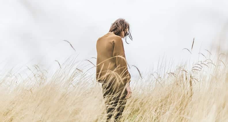 Person feeling reclusive