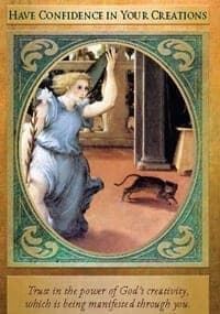 Angel message have confidence in your creations