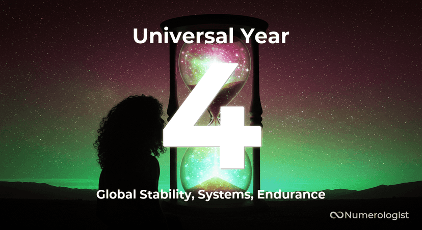 What To Expect With A Universal Year Number 4! How To Utilize The Ambitious Energy Of This Number To Accomplish Your Goals