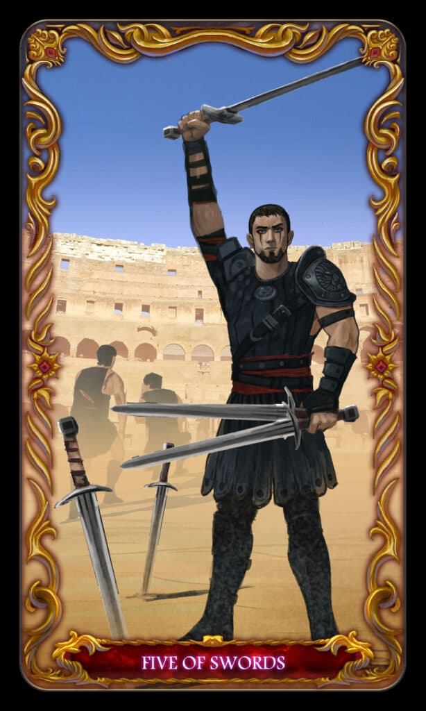 Five of Swords Tarot Card