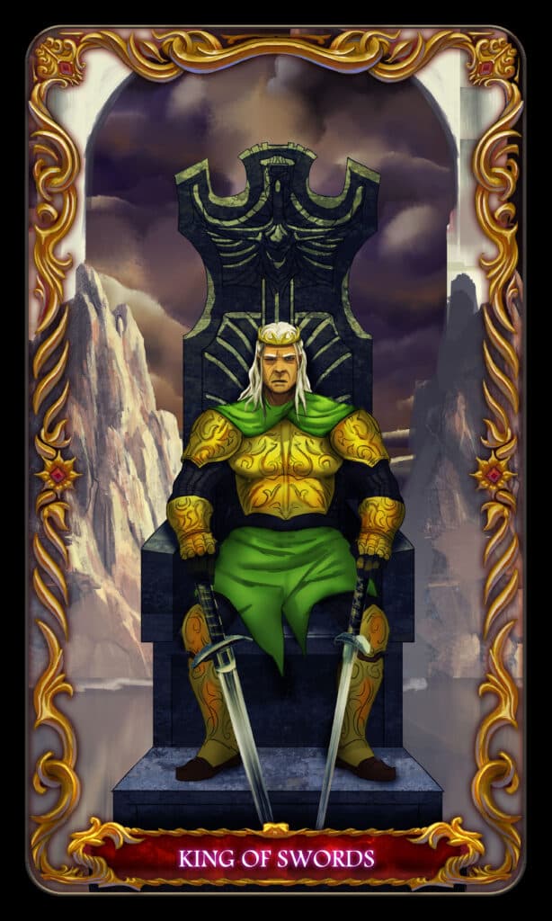 King of Swords Tarot Card