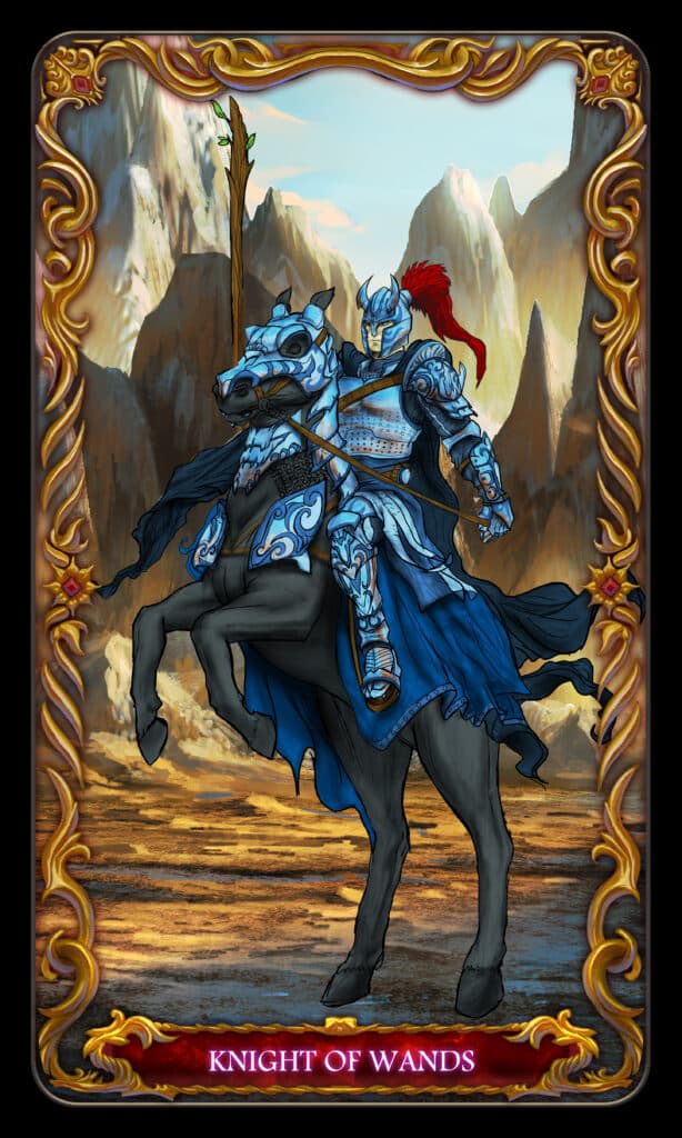 Knight of Wands Tarot Card