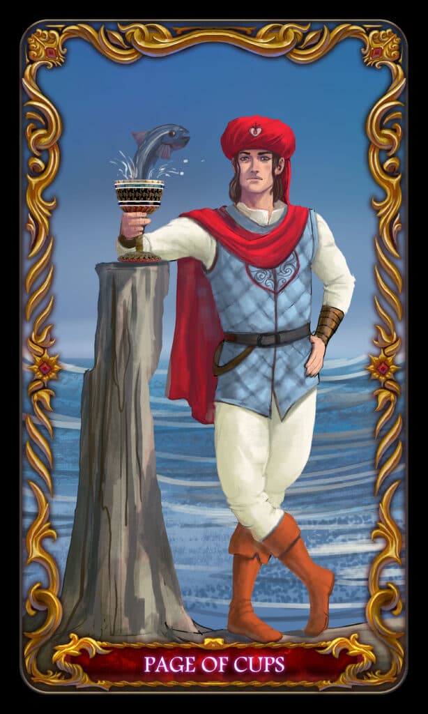 Page of Cups