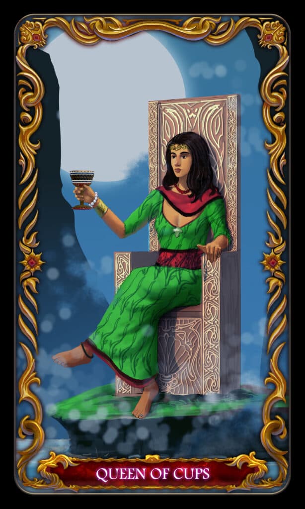Queen of Cups Tarot Card