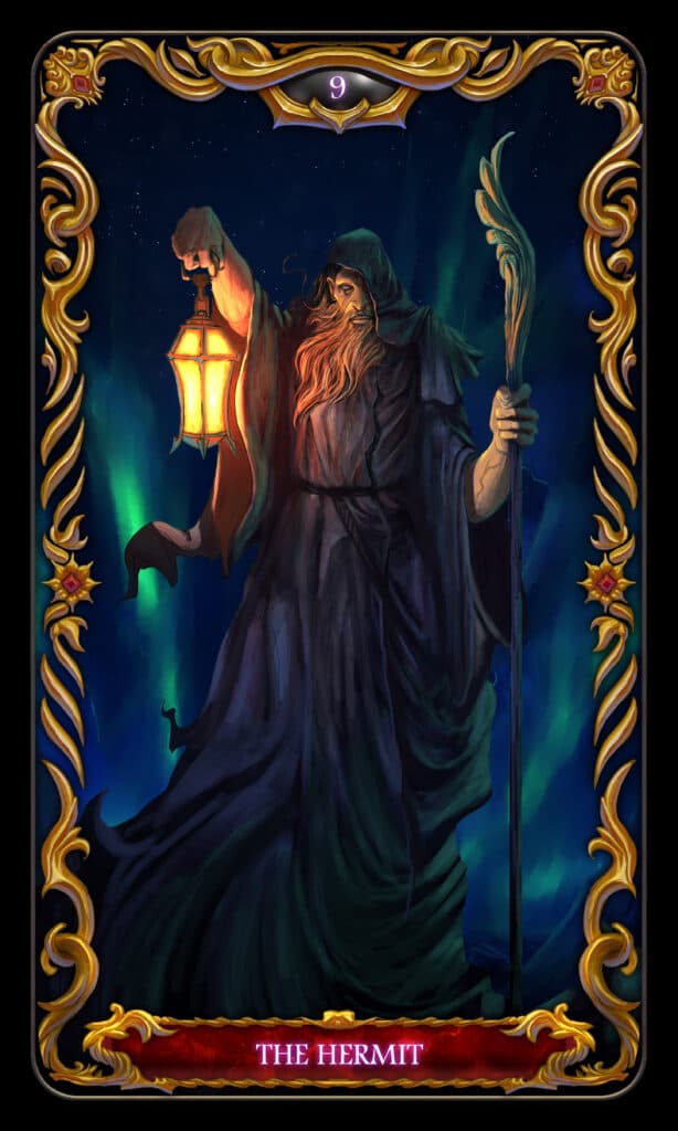 hermit tarot card