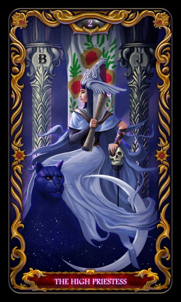 The Hierophant tarot card