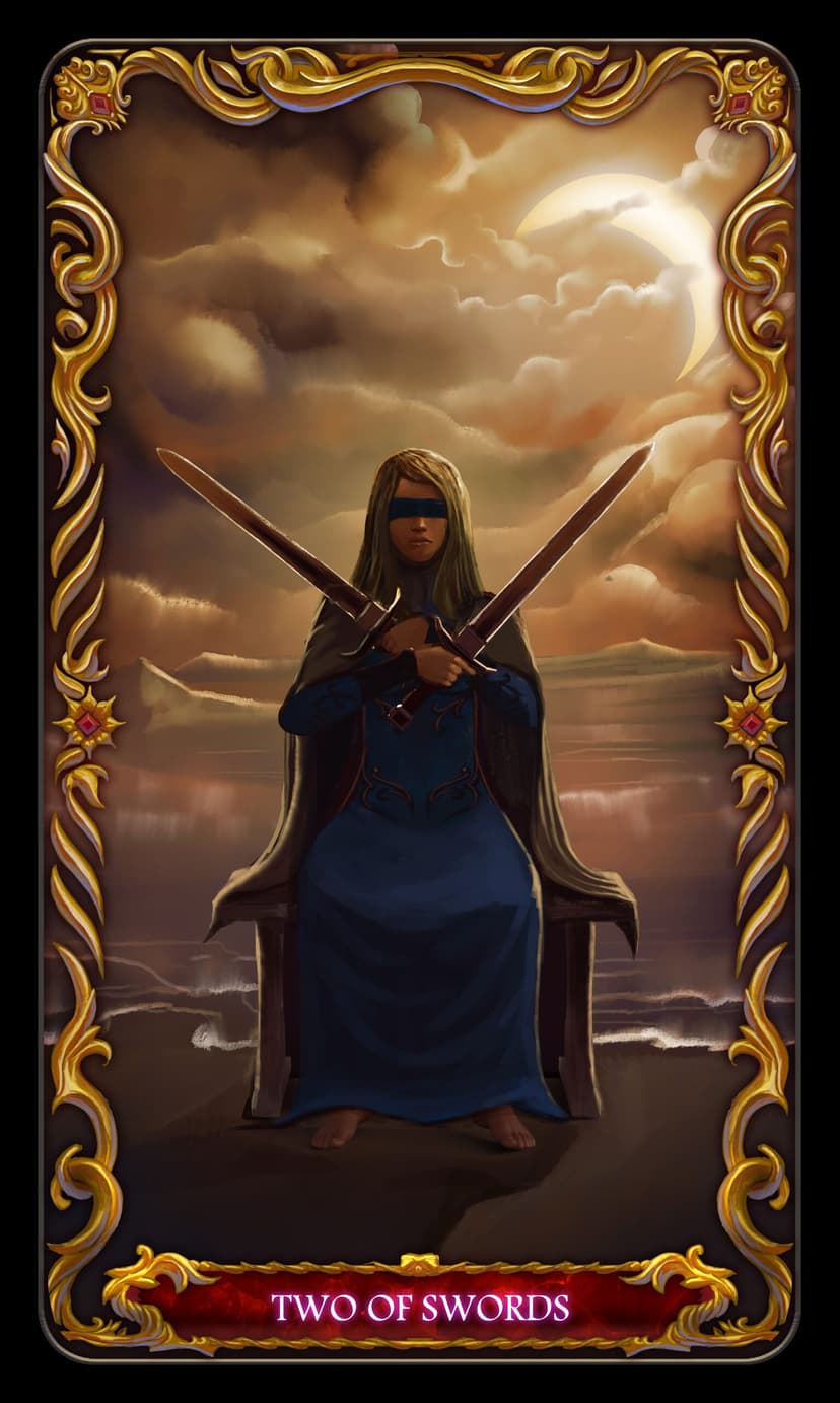 Two of Swords: Your In-Depth Guide to Stalemate and Difficult Choices