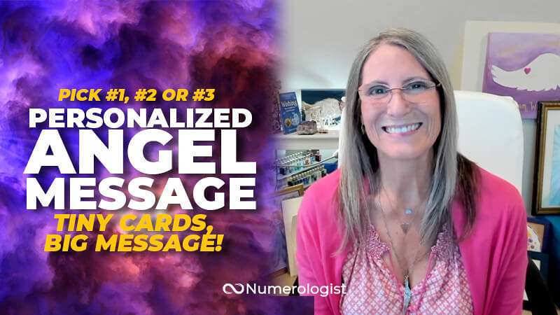 These Tiny Angel Cards Pack A Big Punch. Pick #1, #2 or #3 To Reveal Your Message