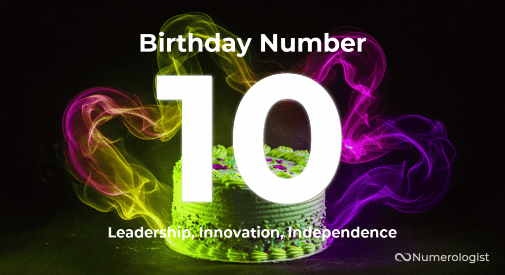 Birthday Number 10