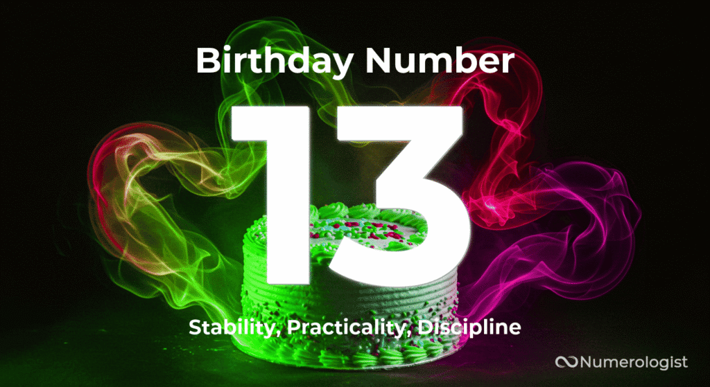 Birthday Number 13