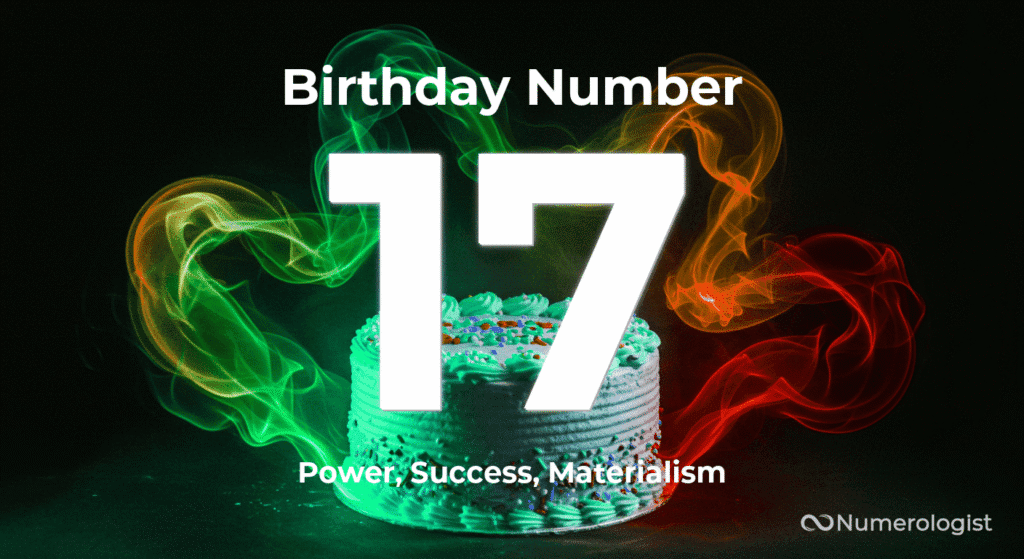 Birthday Number 17