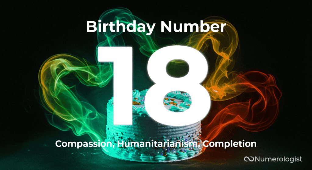 Birthday Number 18