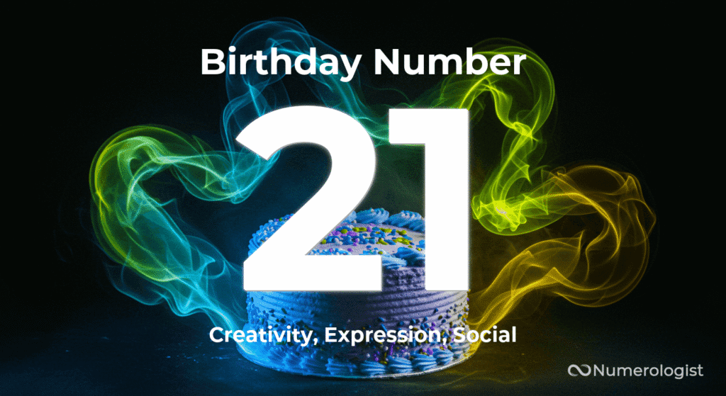 Birthday Number 21