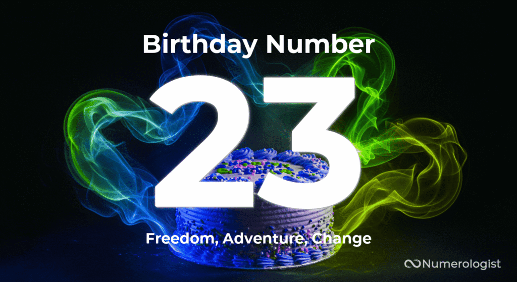 Birthday Number 23