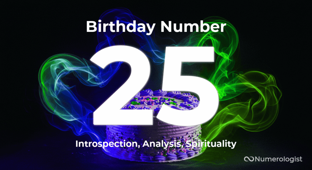 Birthday Number 25