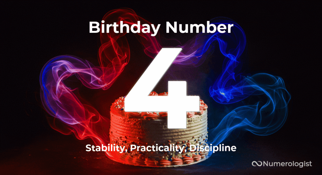 Birthday Number 4