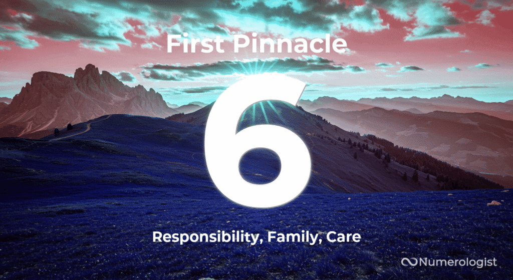First Pinnacle Number 6