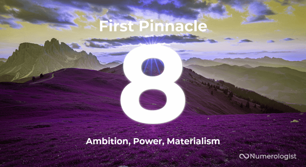 First Pinnacle Number 8