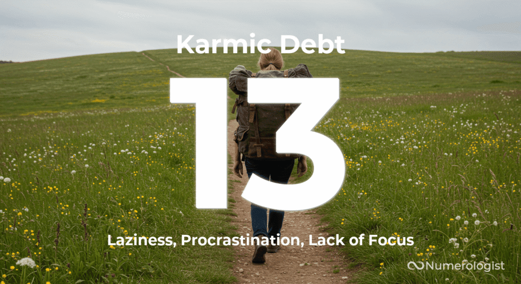 Karmic Debt Number 13