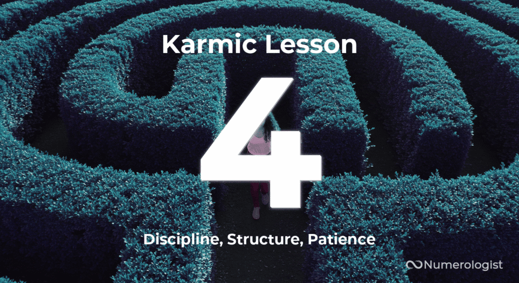 Karmic Lesson 4