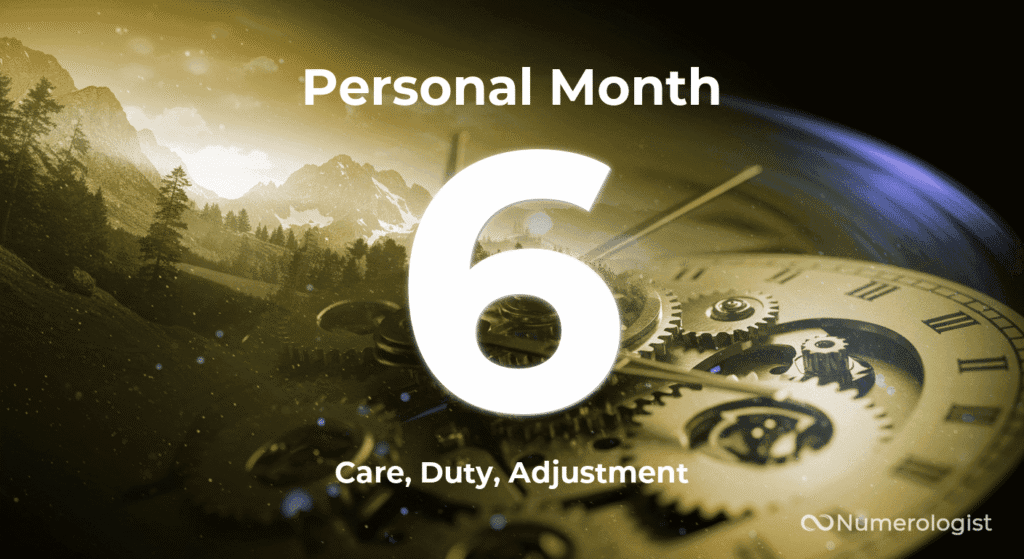 Personal Month 6