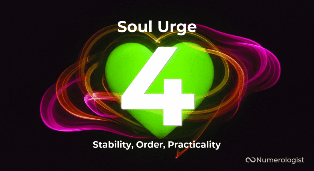 Soul Urge Number 4