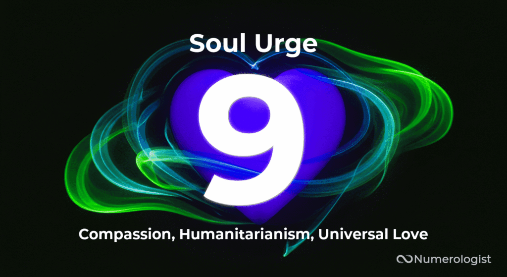 Soul Urge Number 9