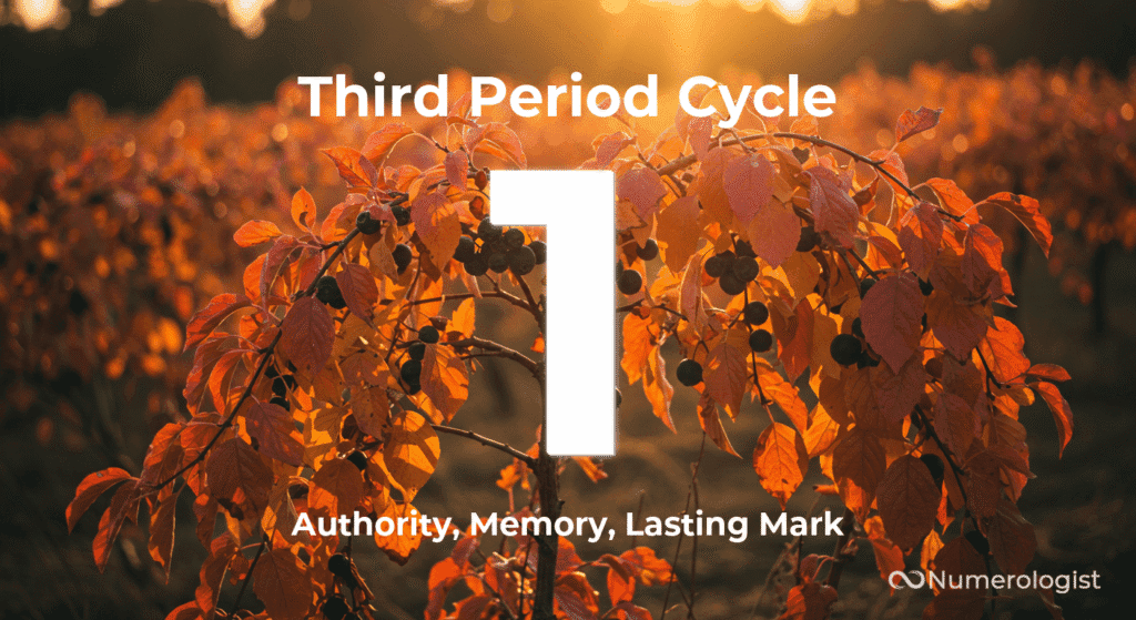 Third Period Cycle 1