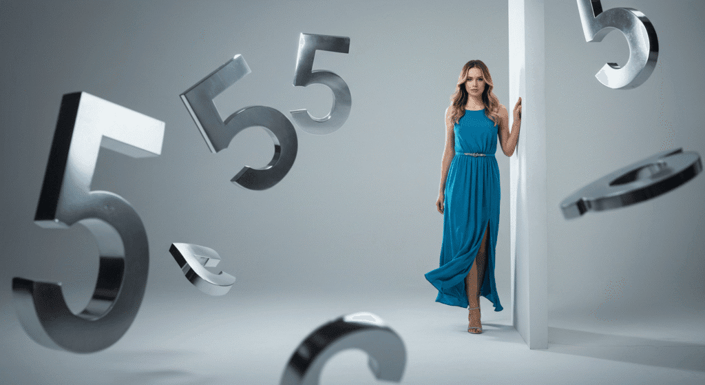 woman next to number 5