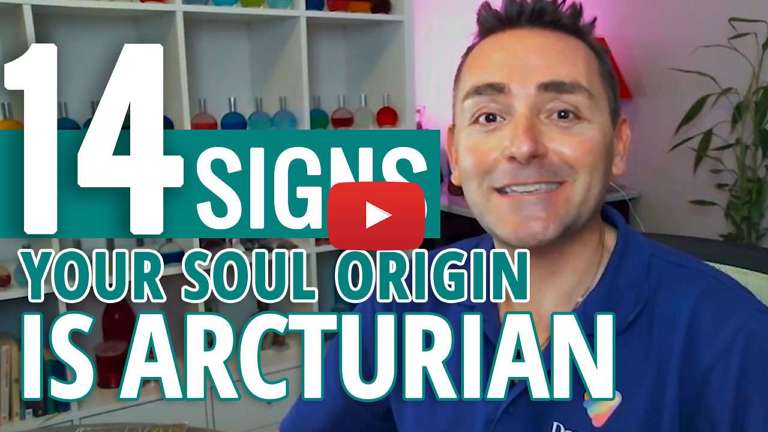 youtube video thumbnail - arcturian starseed soul