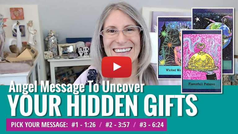 Angle messgae uncover your hidden gifts you tube thumbnail - Elizabeth Harper